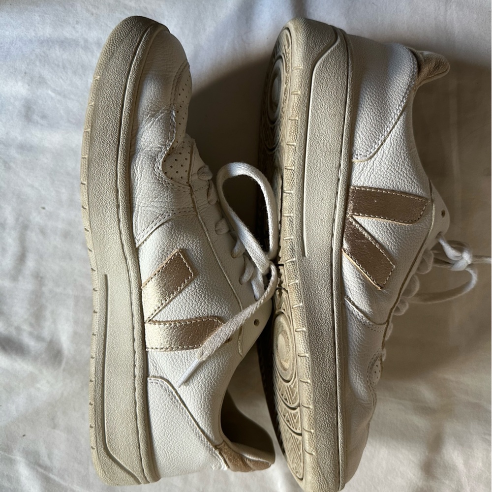 Veja White Sneakers size 10